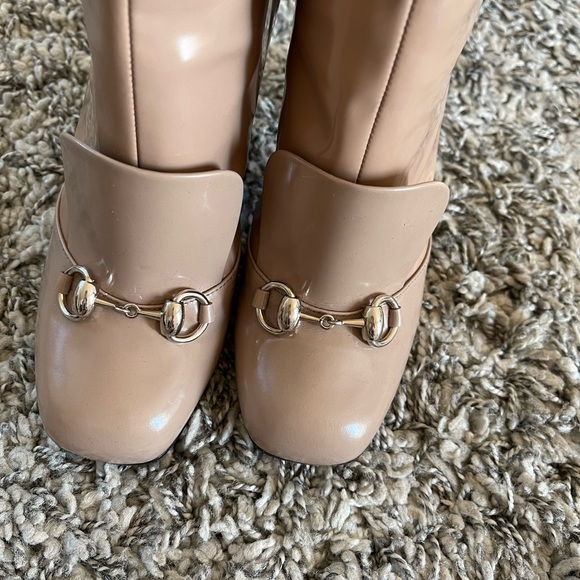 Authentic GUCCI Leather Lilian Regent Horsebit Bootie - Picture 9 of 10